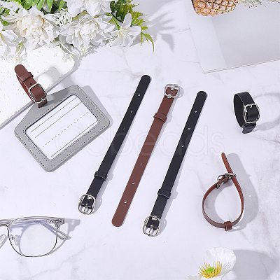 PU Leather Luggage Tag Straps FIND-AR0006-90B-1