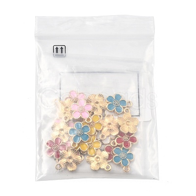 10Pcs Alloy Enamel Pendants FIND-FS0005-32C-1