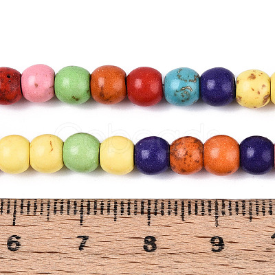 Synthetic Turquoise Beads Strands G-N352-04A-1