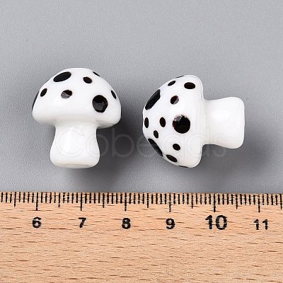 Handmade Lampwork Beads Strands LAMP-T021-13F-1