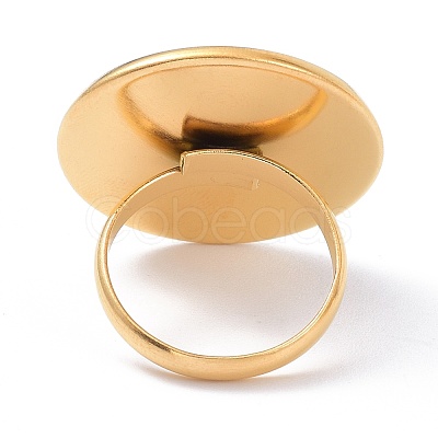 Ion Plating(IP) 304 Stainless Steel Finger Rings Components STAS-P291-02G-G-1