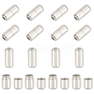 Brass Capsule Lace Lock Buckles KK-PH0001-29P-1