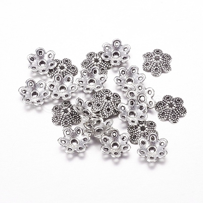 Tibetan Style Alloy Bead Caps LS-LF8947Y-1