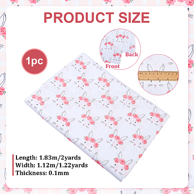 Cotton Fabric DIY-WH0816-575A-1