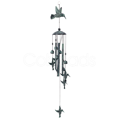Alloy Wind Chime HJEW-WH0036-34-1