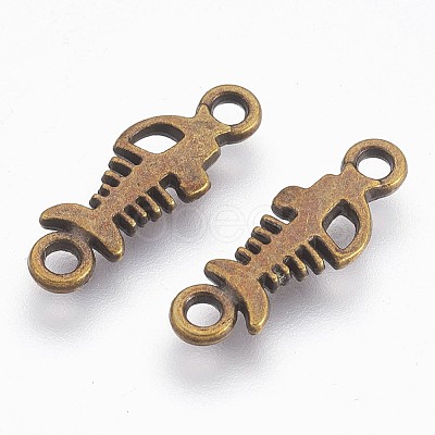 Tibetan Style Links connectors X-MLF0133Y-NF-1