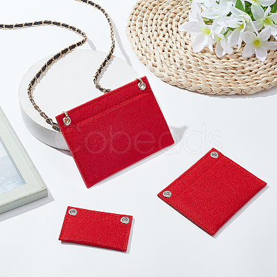 3Pcs 3 Style Felt Purse Organizer Insert FIND-WR0006-68B-1