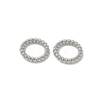 304 Stainless Steel Twisted Ring Linking Rings STAS-L300-005C-P-1