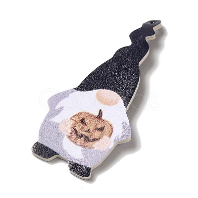 Halloween Imitation Leather Big Pendants FIND-K017-02A-02-1