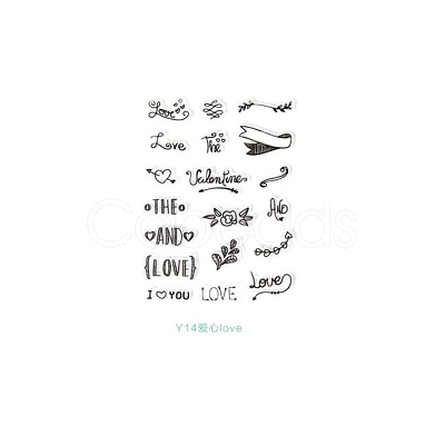 Silicone Stamps DIY-WH0014-Y14-1