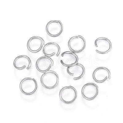 Tarnish Resistant 304 Stainless Steel Open Jump Rings STAS-F110-05P-1