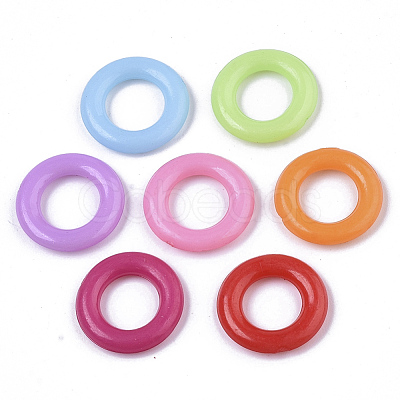 Opaque AS Plastic Linking Rings MACR-T039-018A-1
