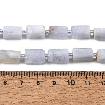 Natural Blue Lace Agate Beads Strands GG-CBA8682-A03-01-1