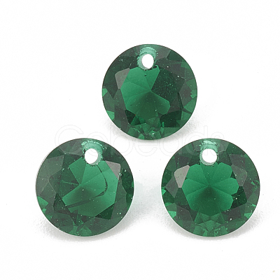 Cubic Zirconia Charms ZIRC-N033-C-02-1