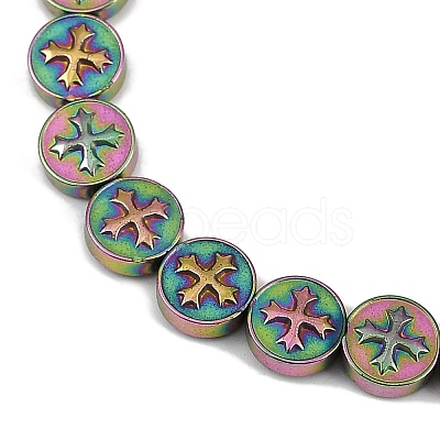 Electroplated Synthetic Non-magnetic Hematite Beads Strands G-K375-B02-09-1