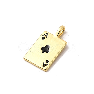 Rack Plating Brass Pendants KK-A268-01G-03-1