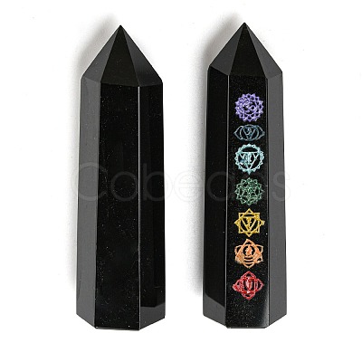 Natural Obsidian Display Decoration G-A217-15-1