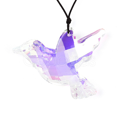 Glass Hummingbird Hanging Sun Catchers PW-WGD4AE8-01-1
