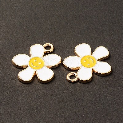 Alloy Enamel Pendants ENAM-C009-01G-05-1