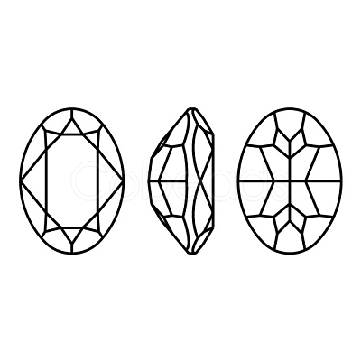 Preciosa® MAXIMA Crystal Fancy Stones Y-PRC-FF14-30280-1