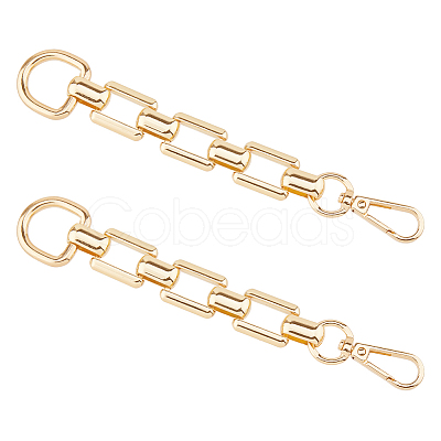 2Pcs Alloy Purse Chains with D Clasps DIY-HS0001-76-1