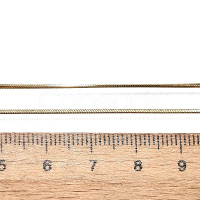 304 Stainless Steel Snake Chain Necklaces X-NJEW-F112-31-1