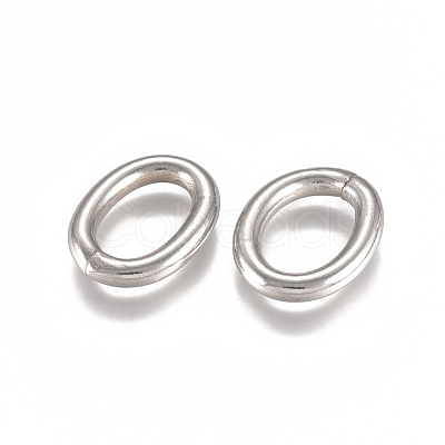 Tarnish Resistant 304 Stainless Steel Open Jump Rings STAS-L234-144H-1