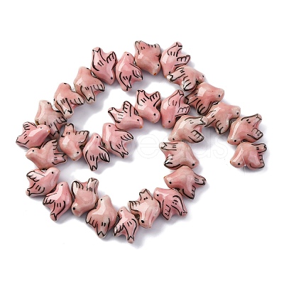 Handmade Porcelain Beads PORC-I029-07-01-1
