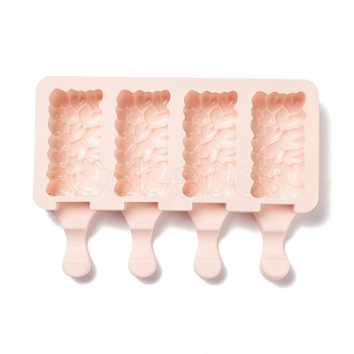 Food Grade DIY Rectangle Ice-cream Silicone Molds DIY-D062-03C-1