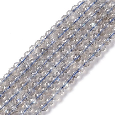 Natural Labradorite Beads Strands G-G933-02-1