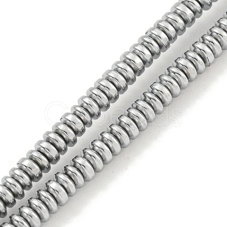 Electroplated Synthetic Non-Magnetic Hematite Beads Strands G-I360-C03-05-1
