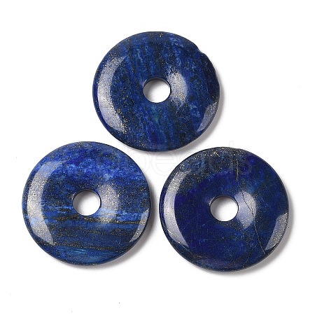 Dyed Natural Lapis Lazuli Pendants G-F524-H13-1