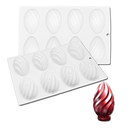 DIY Half Easter Surprise Eggs Food Grade Silicone Molds LS-DIY-E060-03F-1