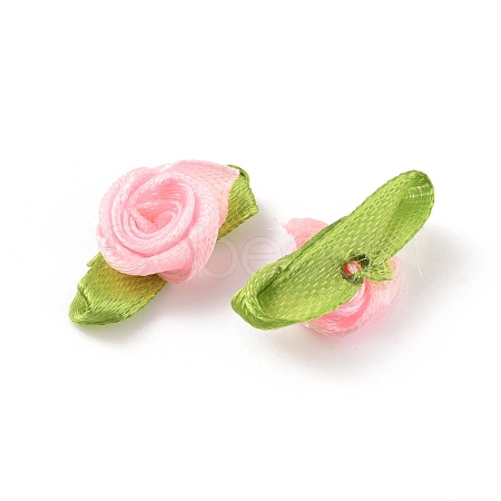 Polyester Rose Ornaments DIY-WH0308-242C-1