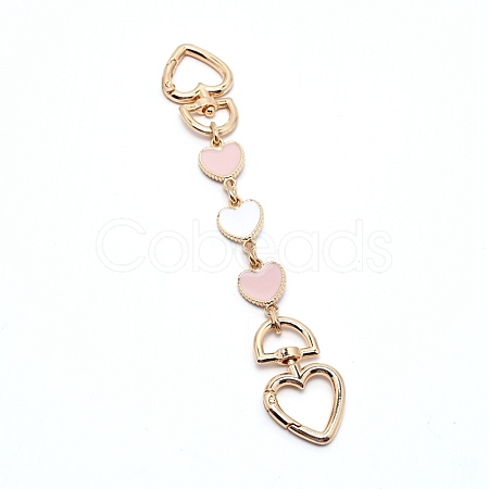 Light Gold Zinc Alloy Hanger Clasps FIND-WH0066-36D-1