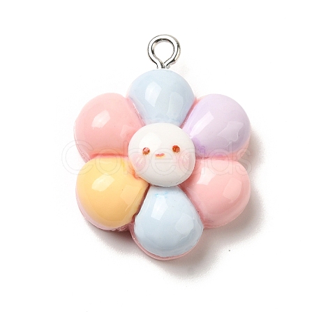 Resin Pendants RESI-A038-01D-1