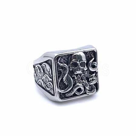 304 Stainless Steel Finger Rings for Men FS-WGDAB90-15-1