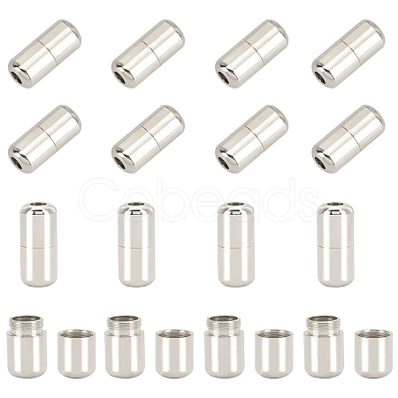 Brass Capsule Lace Lock Buckles KK-PH0001-29P-1
