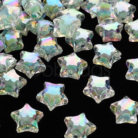 Transparent Acrylic Beads LS-TACR-S152-02D-SS2111-1