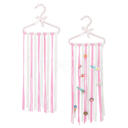 Alloy & Plastic Hairpin Hair Clip Hanging Holder Storage Organizer AJEW-WH0709-168-1