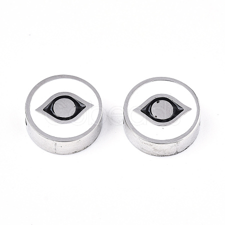 304 Stainless Steel Beads STAS-S080-020P-1