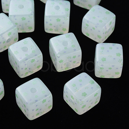 Printed Acrylic Beads MACR-S374-11C-04-1