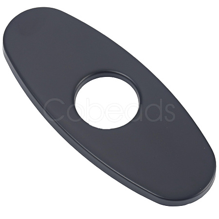 Oval Stainless Steel Faucet Hole Covers STAS-WH20001-18A-EB-1