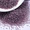 MIYUKI Delica Beads, Cylinder, Japanese Seed Beads, 11/0, (DB1893) Transparent Smoky Amethyst Luster, 1.3x1.6mm, Hole: 0.8mm, about 2000pcs/10g