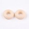 Silicone Beads, DIY Bracelet Making, Donut, PeachPuff, 5x2mm, Hole: 1mm