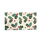 Christmas Theme Rectangle Paper Bags, No Handle, for Gift & Food Package, Christmas Tree Pattern, 12x7.5x23cm