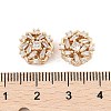 Rack Plating Brass Micro Pave Cubic Zirconia Beads KK-F879-06G-3