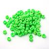Polyester Weave Beads WOVE-N002-M-3