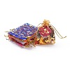 Heart Printed Organza Bags OP-R022-10x12-M-1
