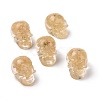 Natural Yellow Quartz Dyed Chips Beads G-E185-11-1